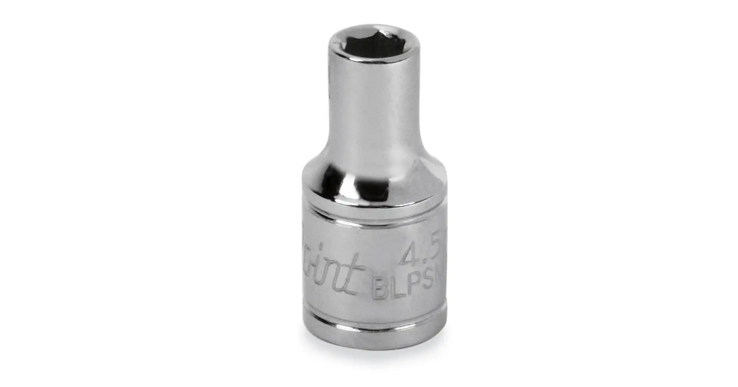 SKT, 1/4" DR, SHALLOW, 5MM
