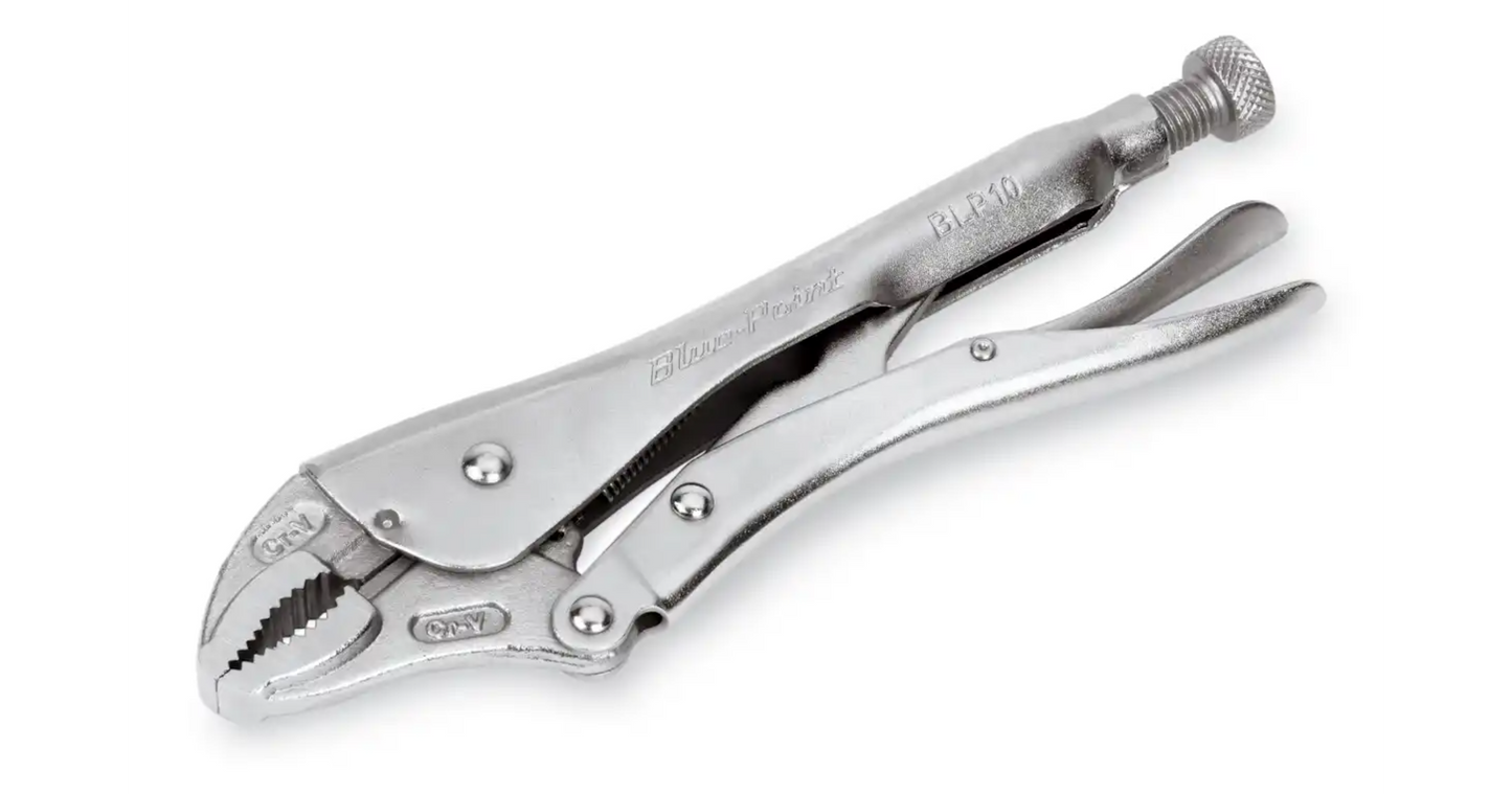 PLIERS, LOCKING, 10" CURVE JAW