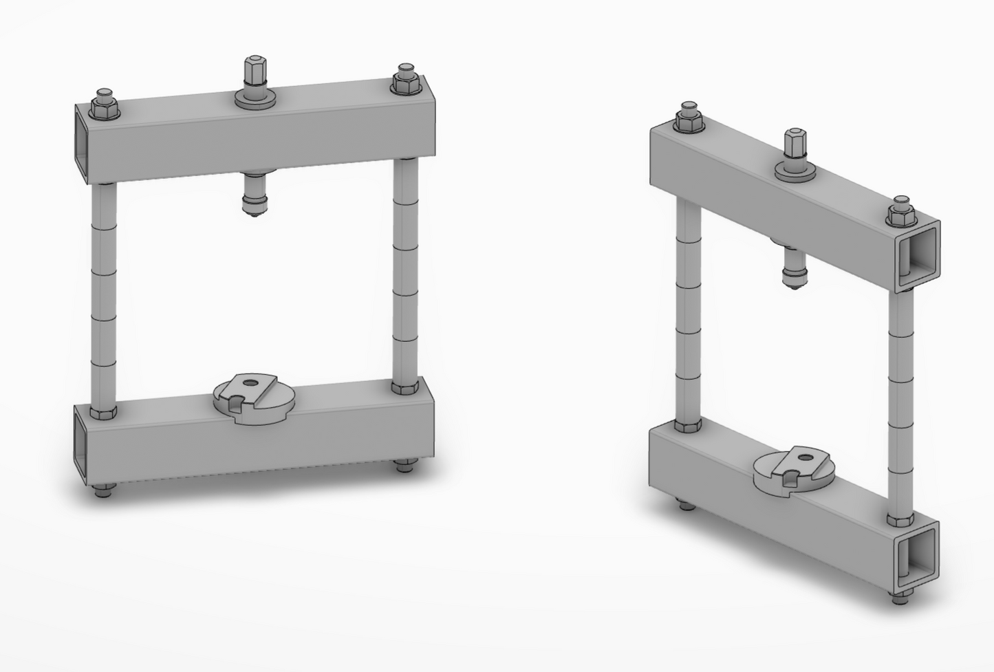EDV LEAF SPRING PLATE COMPRESSOR (POWER SCREW) - RH, LH (OPP)