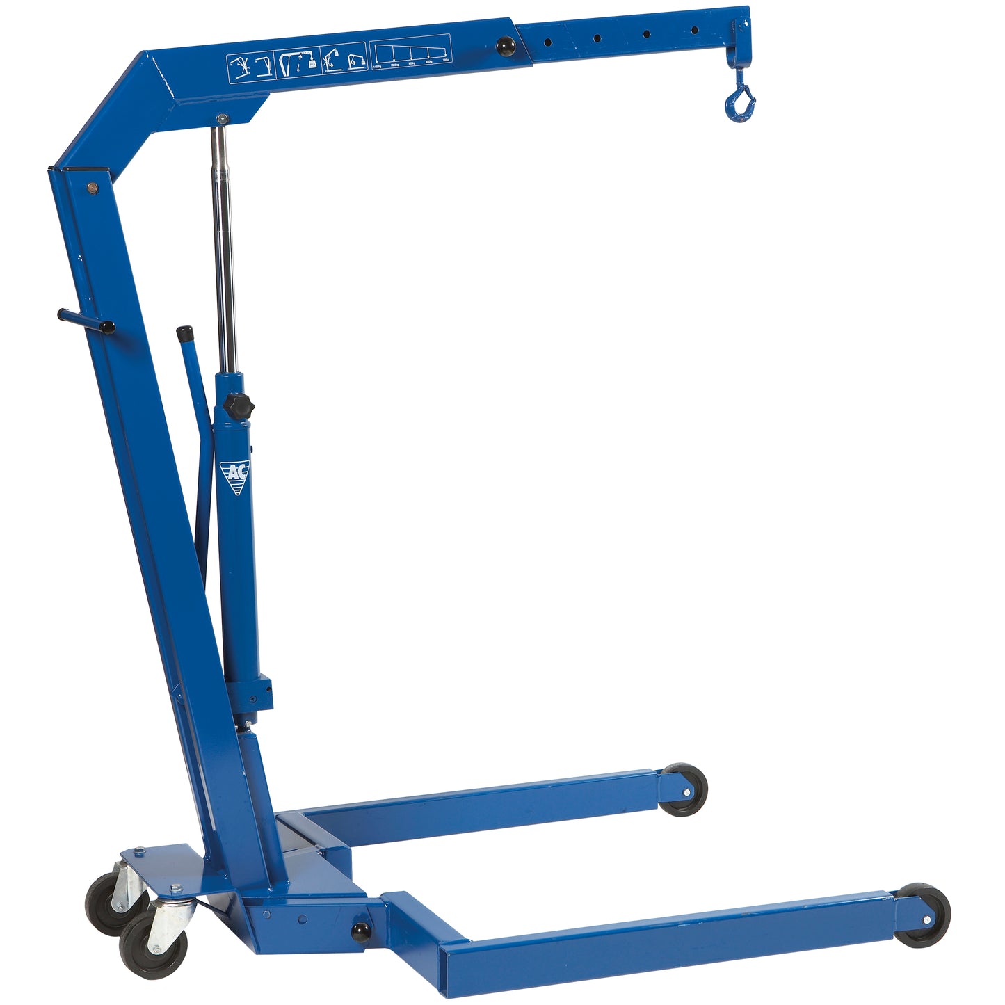 HYDRAULIC CRANE, 1.1 TON CAPACITY