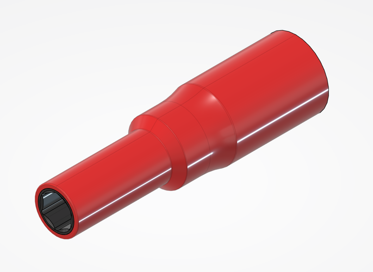 7MM DEEP THIN-WALL INSULATED SOCKET - 1/4" DRIVE