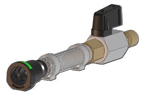 STRAIGHT NW10 FEMALE COOLANT PLUG/ADAPTER