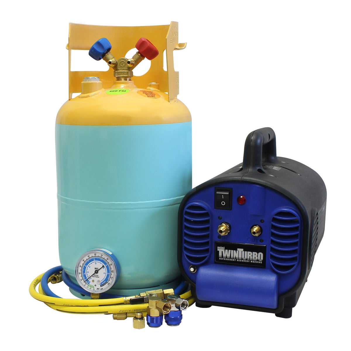 CONTAMINATED REFRIGERANT RECOVERY MACHINE