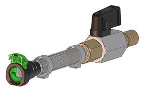 STRAIGHT NW8 FEMALE COOLANT PLUG/ADAPTER
