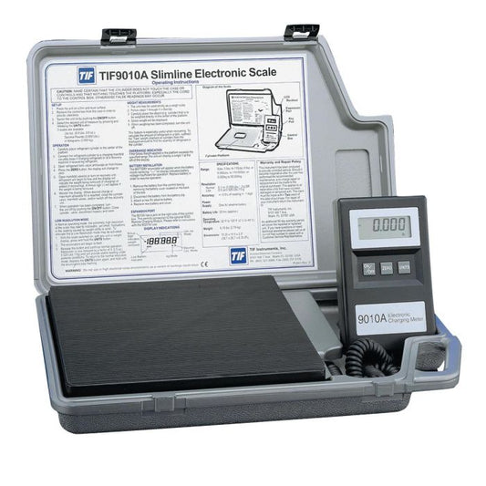 SLIMLINE REFRIGERANT ELECTRONIC CHARGING/RECOVER SCALE