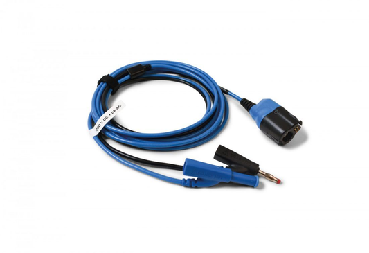 PicoBNC+ 5-METER TEST LEAD: 4mm PERMANENT GROUND. BLUE
