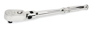 RATCHET, 1/4" DR, FLEX HEAD, 6-1/4"
