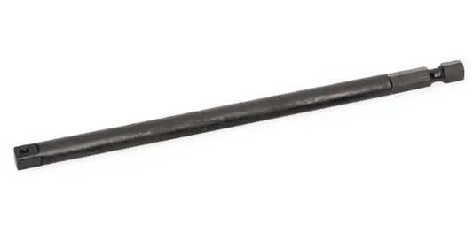 ADAPTER, 1/4" HEX - 1/4" SQ, 6"
