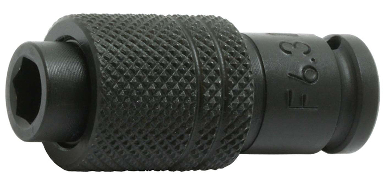 ADAPTER, QUICK-CHANGE, 1/4" DR - 1/4" HEX