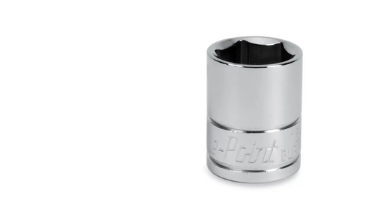 SKT, 3/8" DR, SHALLOW, 13MM