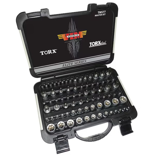 ELITE MASTER TORX SET (T-TORX, IP-TORX, E-TORX, EP-TORX)