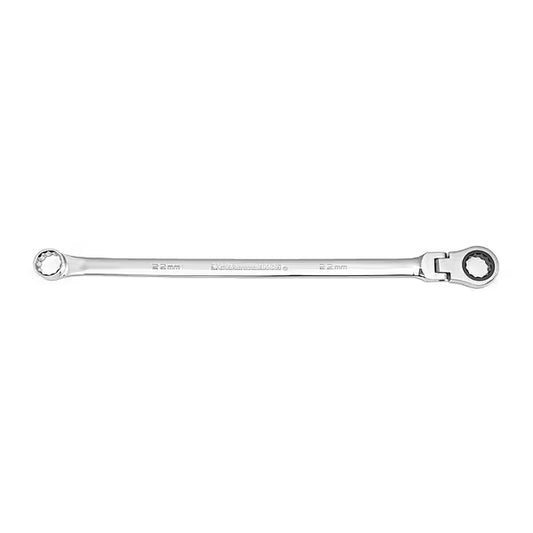 WRENCH, RATCHET BOX-END, FLEX HEAD, 22MM