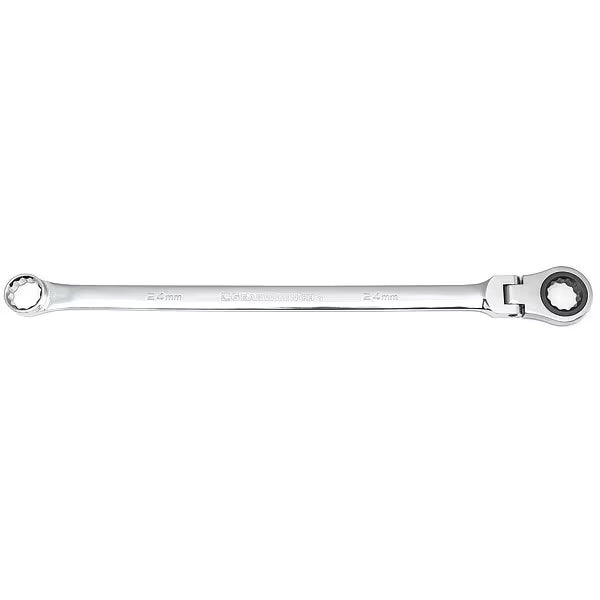 WRENCH, RATCHET BOX-END, FLEX HEAD, 24MM