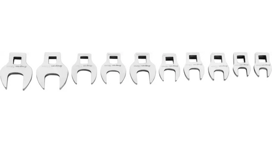 CROW FOOT WRENCH SET, (10-19MM)