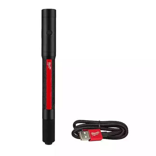 FLASHLIGHT, LED, USB RECHARGABLE, 250 LUMEN