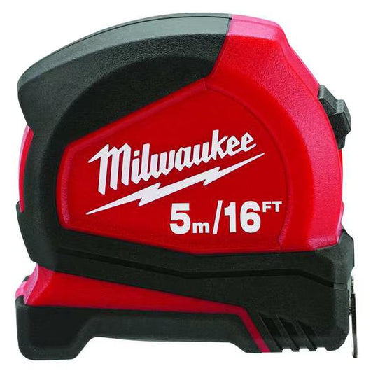 COMPACT TAPE MEASURE, 5M/16FT