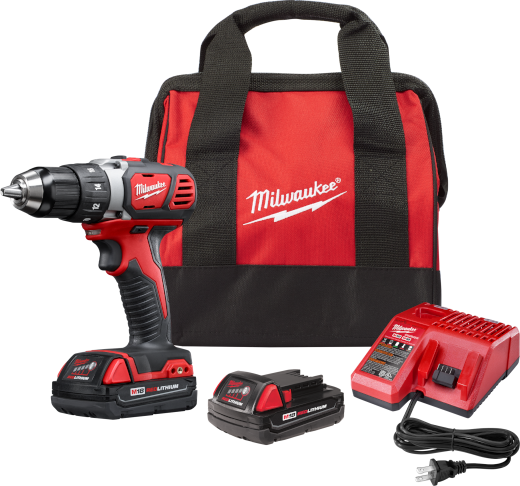 M18 COMPACT 1/2" DRILL DRIVER KIT