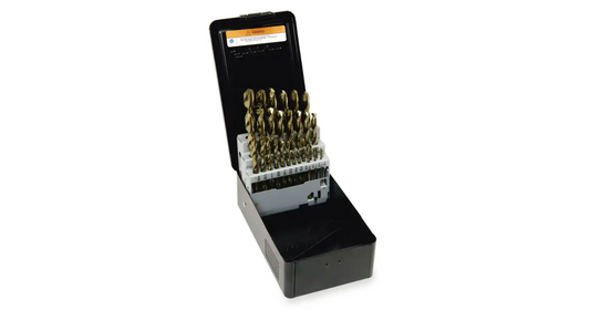 COBALT INCH SIZE DRILL BITS Split Point Drill Bit Set (1/16Ð1/2)"