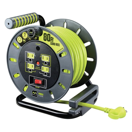 ELECTRICAL CORD REEL, 80FT.