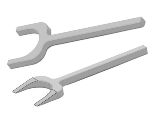 AXLE EXTRACTOR FORKS
