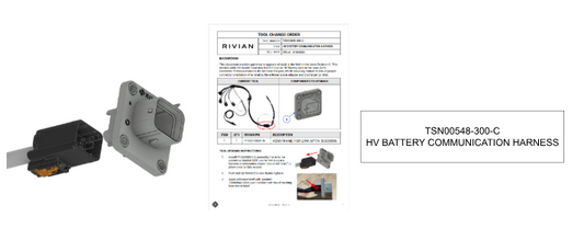 HV BATTERY COMMUNICATION HARNESS - FIELD UPGRADE KIT