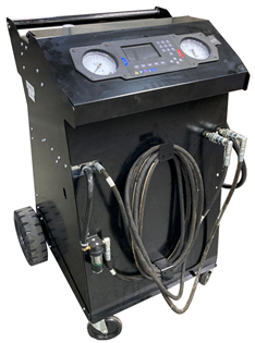 HIGH PRESSURE KINETIC SUSPENSION EVAC AND FILL MACHINE
