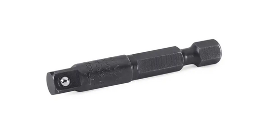 IMPACT ADAPTER SET 1/4" HEX TO SQAURE DRIVE 1/4"