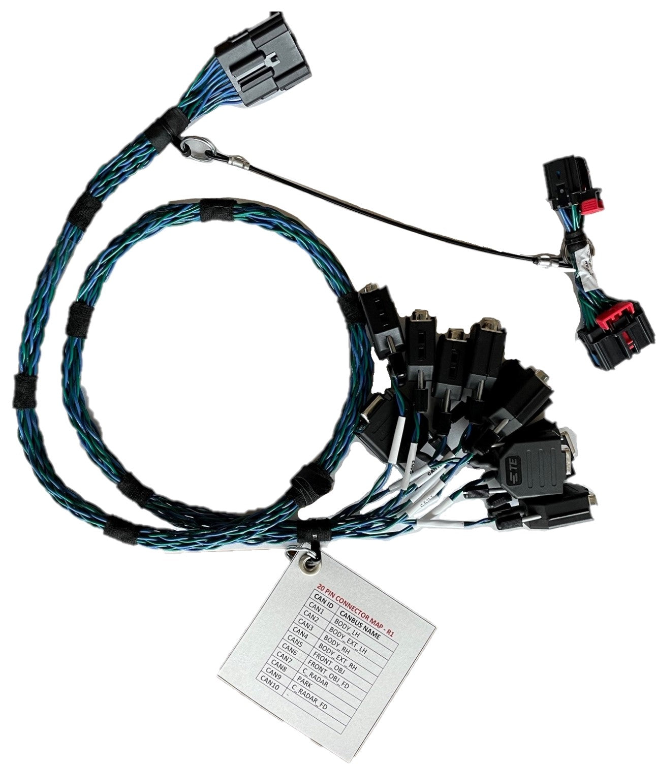 CAN BREAKOUT HARNESS - 20 POSITION