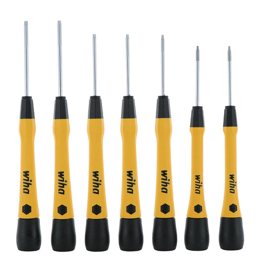 7 PIECE ESD SAFE PRECISION TORX¨ SCREWDRIVER SET (T4-T10)