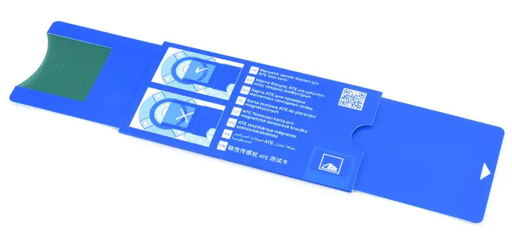 WHEEL SPEED TONE RING INSPECTION CARD