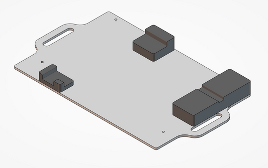 DRIVE UNIT CRADLE, ENDURO PLATE