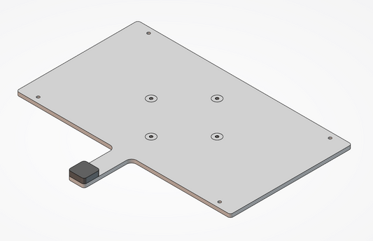 DRIVE UNIT CRADLE ADAPTER PLATE - TRANSMISSION JACK