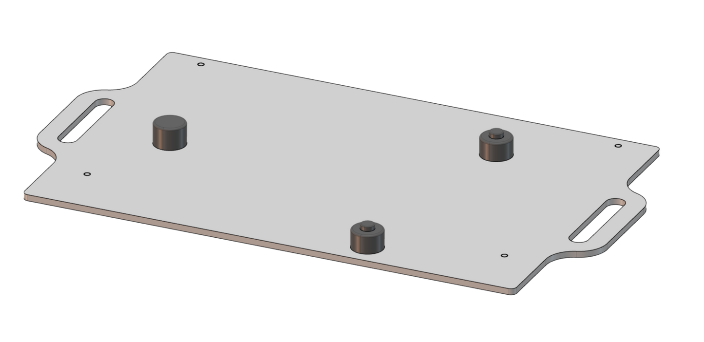 DRIVE UNIT CRADLE, MAXIMUS RDU PLATE