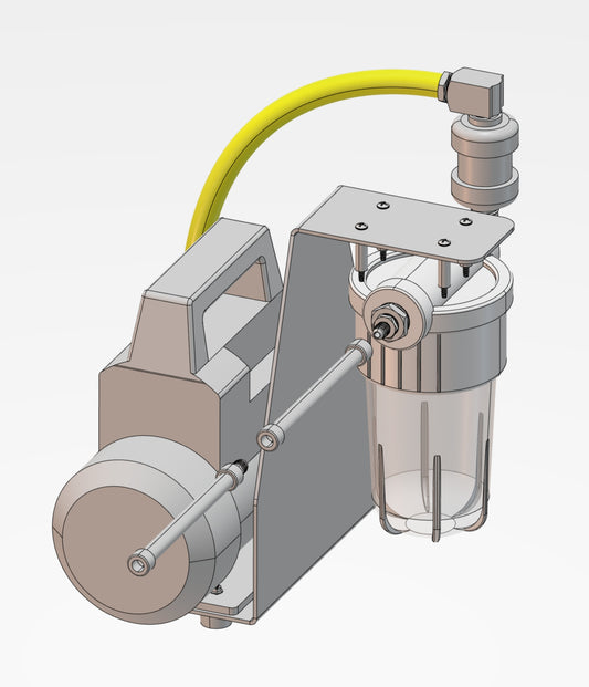 VACUUM PUMP ASSY - COOLANT KIT, REV A
