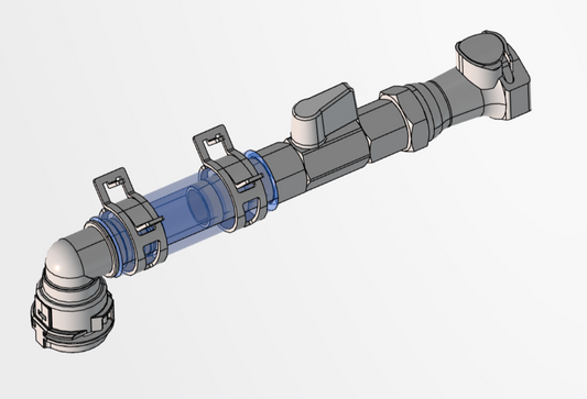 ESS COOLANT LEAK TEST PLUG/DRAIN HOSE