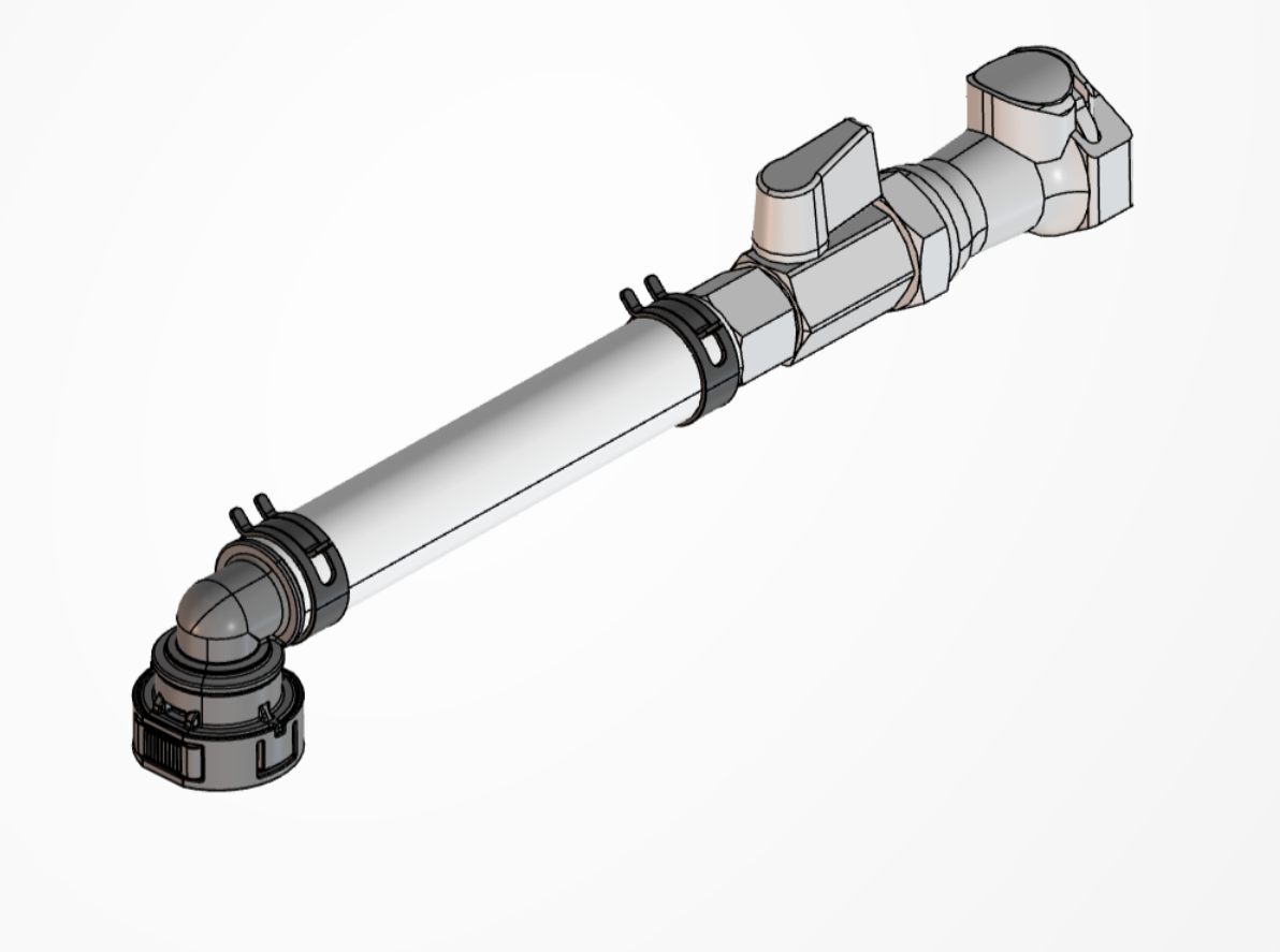ORIGIN DU - COOLANT LEAK TEST PLUG/DRAIN HOSE