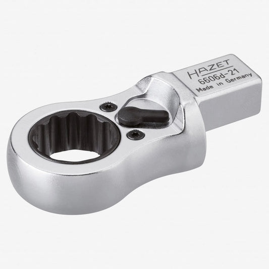 RATCHETING INSERT BOX-END WRENCH, 21mm