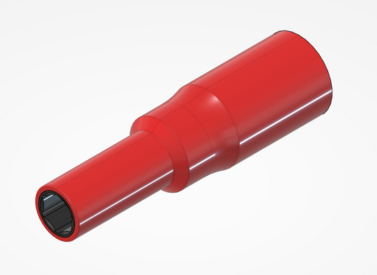 7MM DEEP THIN-WALL INSULATED SOCKET - 1/4" DRIVE