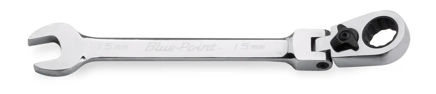 FLEX HEAD RATCHETING WRENCH, 15MM