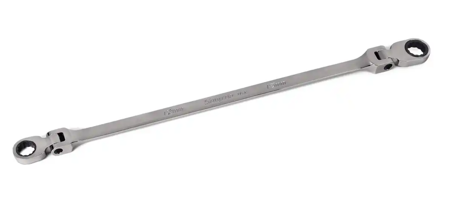 13mm & 15mm DOUBLE FLEX RATCHETING BOX WRENCH