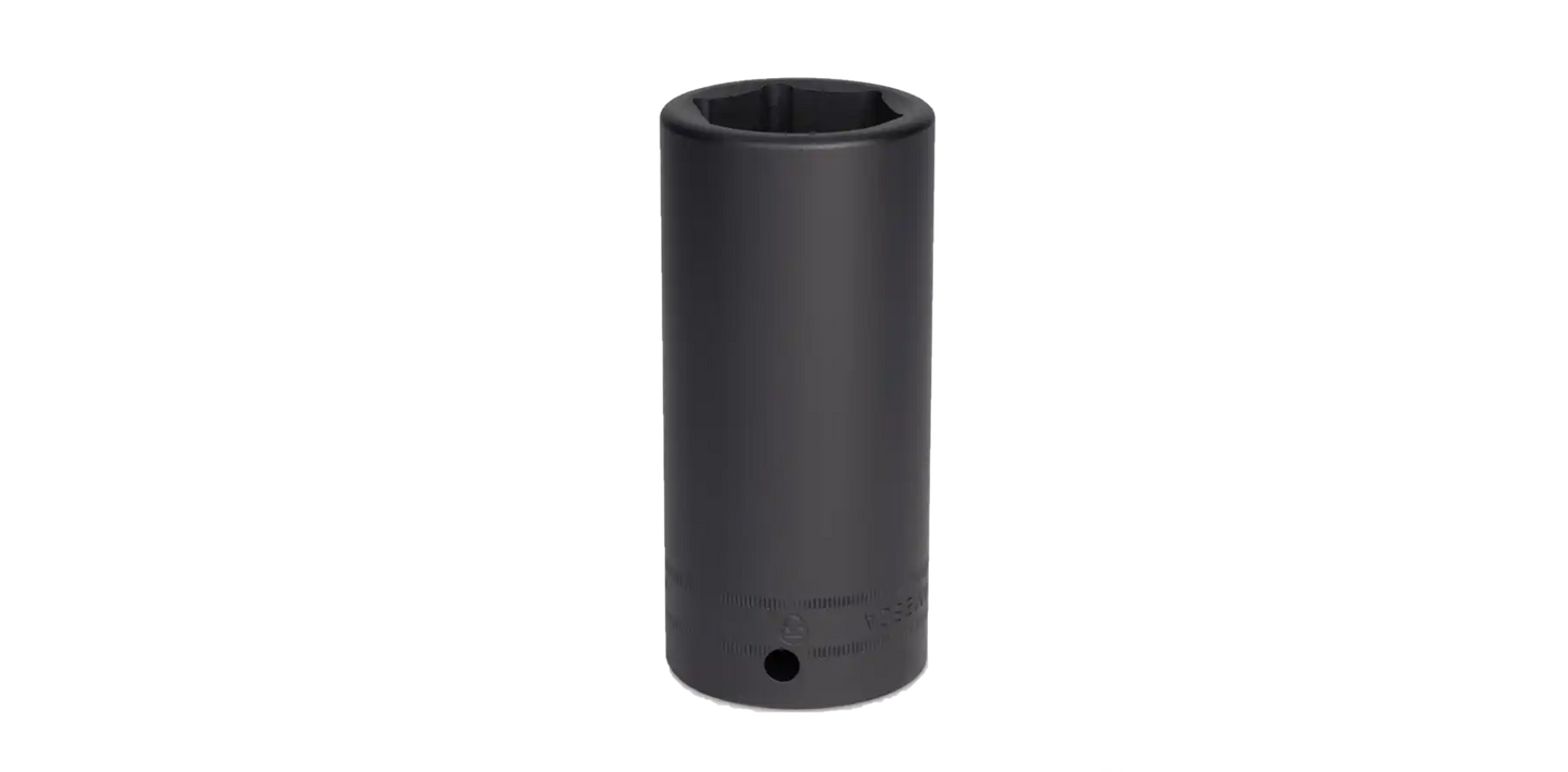 SOCKET, DEEP, 1/2" DRIVE, 6 PT, IMPACT, 28MM