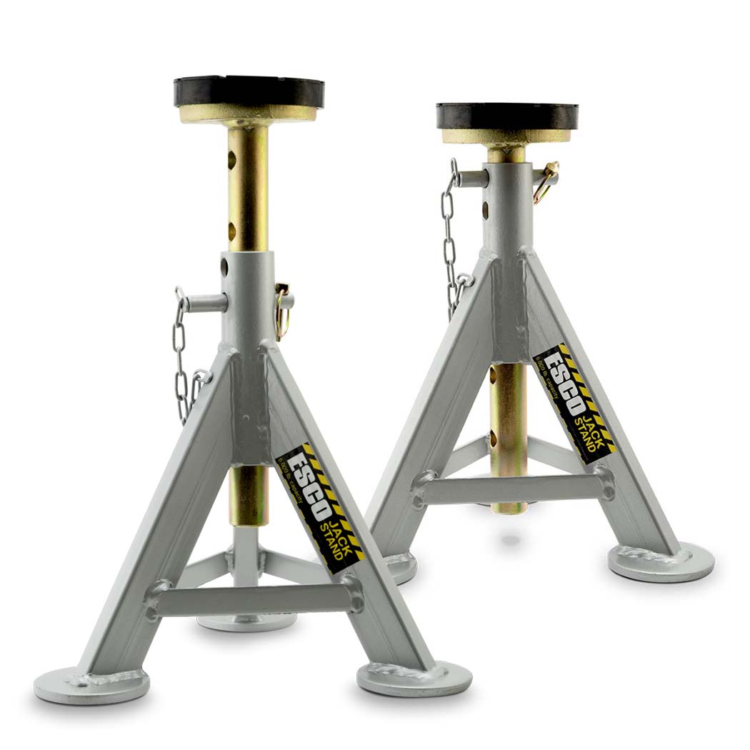ROUND TOP JACK STAND, 3-TON, PAIR