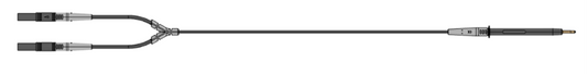 LOW PROFILE TEST LEAD, BLACK - RESISTANCE METER