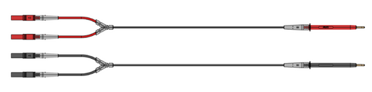 LOW PROFILE TEST LEAD SET - RESISTANCE METER