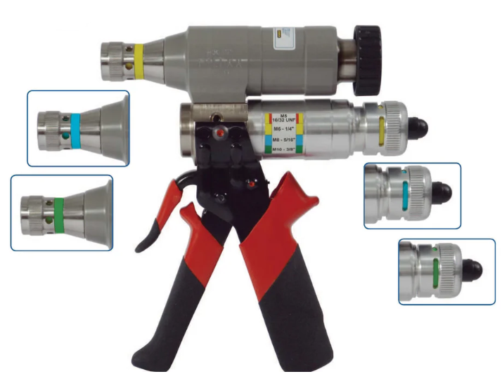 RIVNUT, RIVSTUD, GROUND STUD INSTALLATION TOOL
