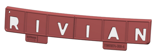 R2 LIFTGATE EMBLEM JIG, "RIVIAN"