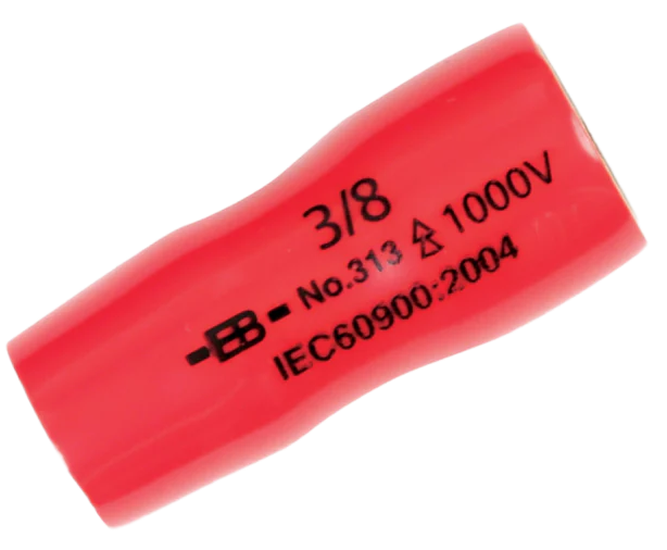 SOCKET 3/8" DRIVE, 10MM INSULATED