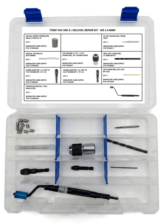 HELICOIL REPAIR KIT - M5 x 0.8MM