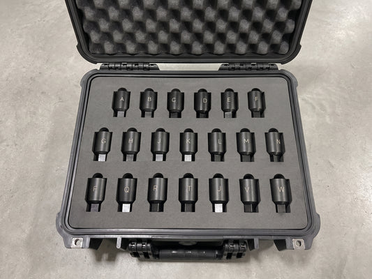 WHEEL LOCK - MASTER KEY SET